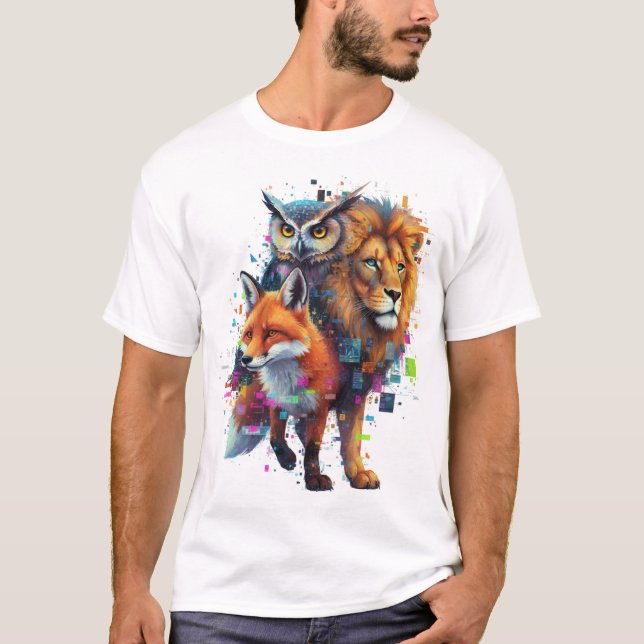 Camiseta animais (Frente)