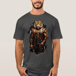 Camiseta Animais Ameaçados Bengala Tigre Farrok