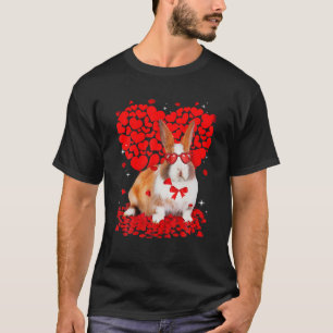 Camiseta Animais Coelhinhos Engraçados Namorados Animais do