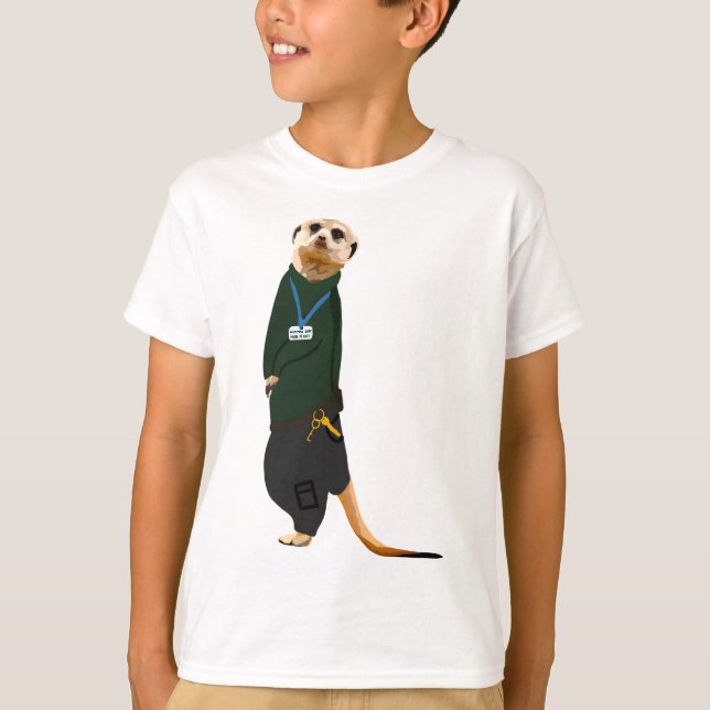 Camiseta Animais como Zookepers (Frente)
