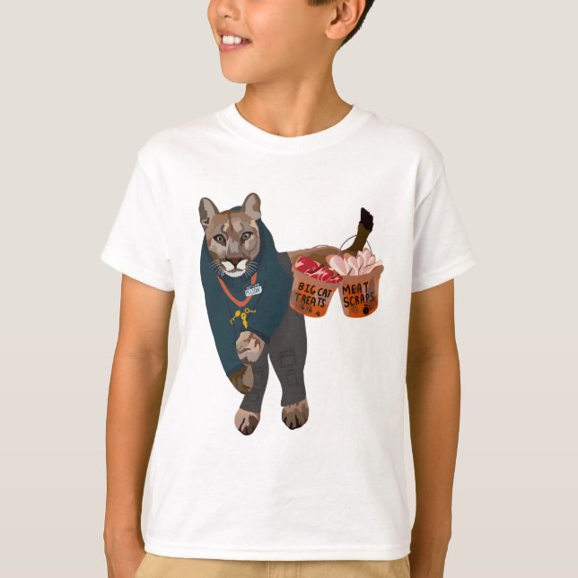 Camiseta Animais como Zookepers (Frente)