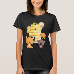 Camiseta Animais da Austrália Quarto Aniversário Kangaroo K
