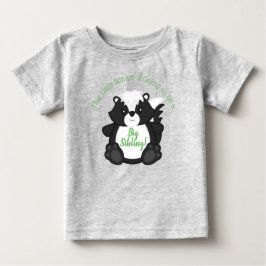 Camiseta Animais da Floresta Chá de fraldas