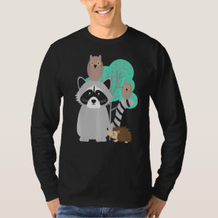 Camiseta Animais Da Floresta Coruja-De-Cerrado