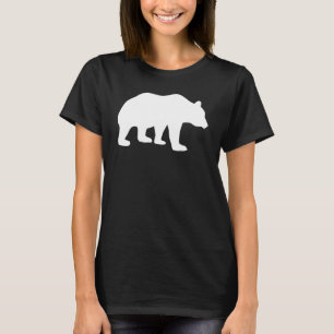 Camiseta Animais da Floresta do Urso Castanho-Urso 1