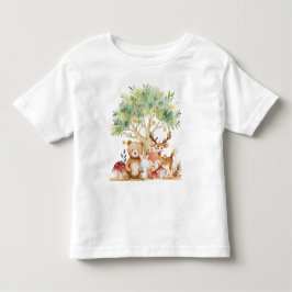 Camiseta Animais da Floresta Mágica