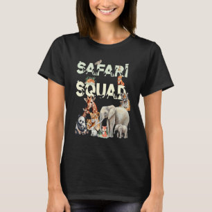 Camiseta Animais da Praça Safari Engraçados Amantes de os a