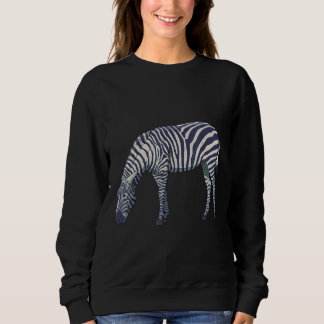 Camiseta Animais das Mulheres de Zebra Masculina