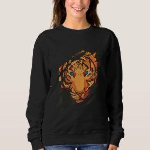 Camiseta Animais das mulheres do Homem de Tigre