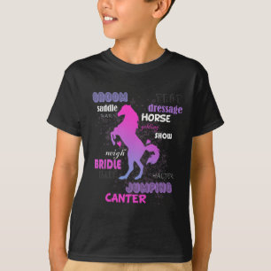 Camiseta Animais De Criação De Cavalos Presentes Para Caval
