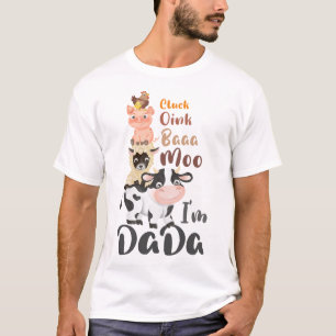 Camiseta Animais de Criação Famílias de Aniversário que Cor