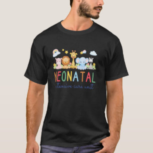 Camiseta Animais de Enfermeira da UTI Fofa Amante da Safari
