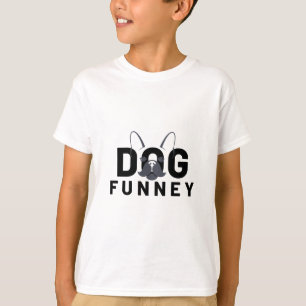 Camiseta animais de estimação, cão fuuney, animais de estim