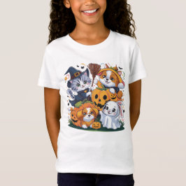 Camiseta Animais de estimação do Dia das Bruxas: Designs bo