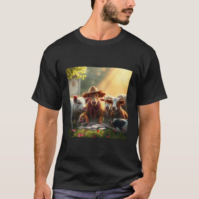CAMISETA ANIMAIS DE EXPLORAÇÃO (Frente)