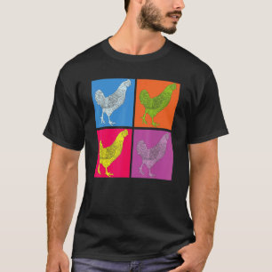 Camiseta Animais de Fazenda Ave Fazendeiro Agricultura Fran
