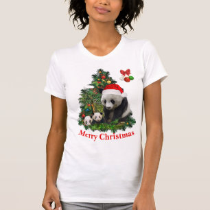 Camiseta animais de Natal