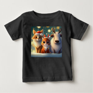 Camiseta Animais de Natal 5
