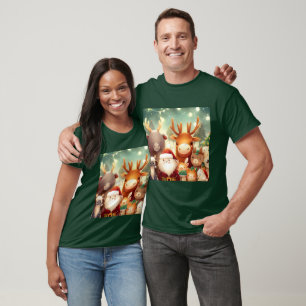 Camiseta Animais de Natal 8