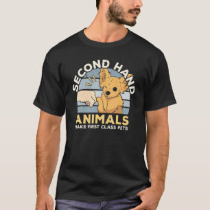 Camiseta Animais De Segunda Mão Fabricam Animais De Primeir