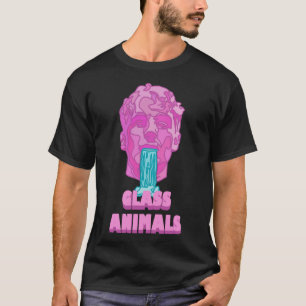 Camiseta Animais de vidro Cobras d'água de soda Cabeça e Lo