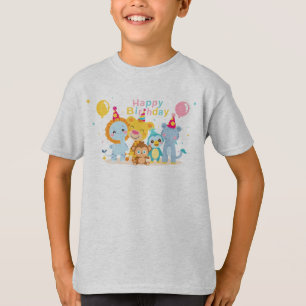 Camiseta Animais de Zoológico Vida Selvagem Aniversário Saf