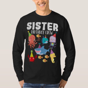 Camiseta Animais do Mar Cinto Criaturas do Oceano Festas Ir