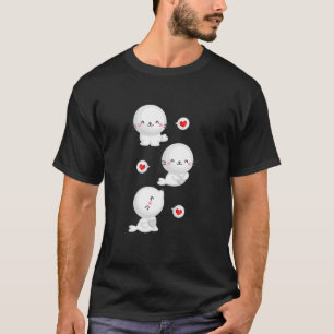 Camiseta Animais Do Mar Cute Lions Tee Para Colar De Cola D