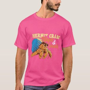 Camiseta Animais Do Mar Hermit Caranguejo Naps E Cachorros