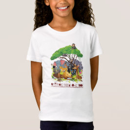 Camiseta Animais do safari do jardim zoológico - os animais