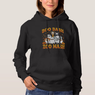 Camiseta Animais do Zoológico no Halloween Boo Bash Zoo Mas