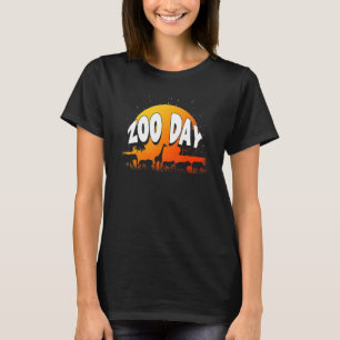 Camiseta Animais do Zoológico Safari Vida Selvagem Zoólogo 