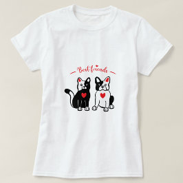 Camiseta Animais dos melhores amigos