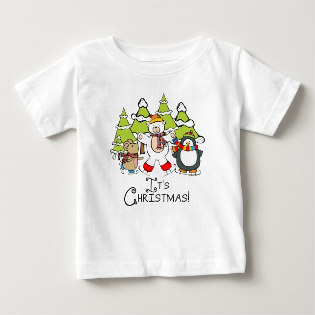 Camiseta Animais É Natal (Frente)