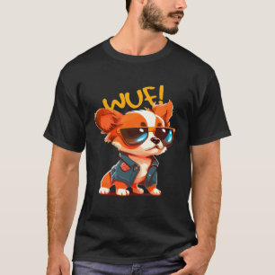Camiseta Animais Engraçados Cachorro Gato Coruja Raposa Fof