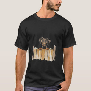 Camiseta animais engraçados cachorro incrível dachshund