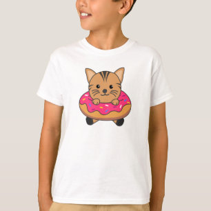 Camiseta Animais Engraçados De Gato Doce Em Gatos Engraça