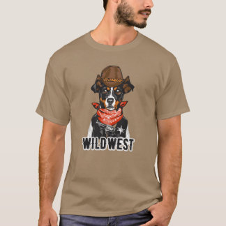 Camiseta Animais Engraçados do Velho Oeste vintage