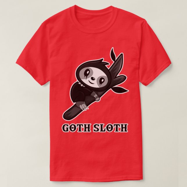 Camiseta Animais Engraçados Lama Gótico (Frente do Design)