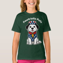 Animais engraçados Pets Patrióticos Cachorro Gato