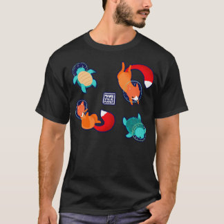 Camiseta Animais Espaciais Conjunto 1