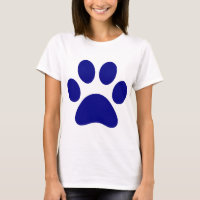 Camiseta Animais Estampa Azul Boné de Caminhoneiro
