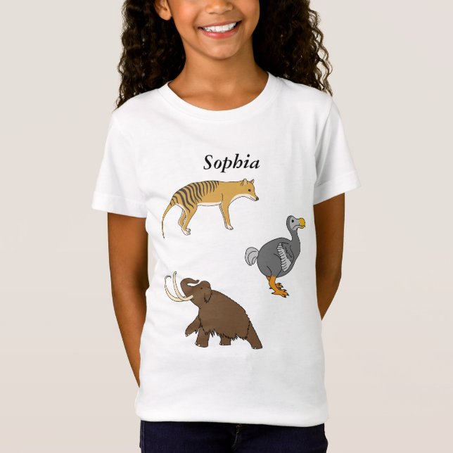 Camiseta Animais Extintos (Frente)