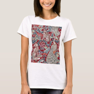 Camiseta Animais Florestais, William Morris
