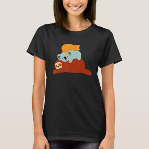 Camiseta Animais Fofos Coala Preguiça Gato Gatinho