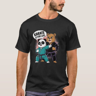 Camiseta Animais Fofos de Karatê - Artes Marciais Japonesas