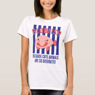 Camiseta Animais Fofos Superestimados Texto Personalizado D