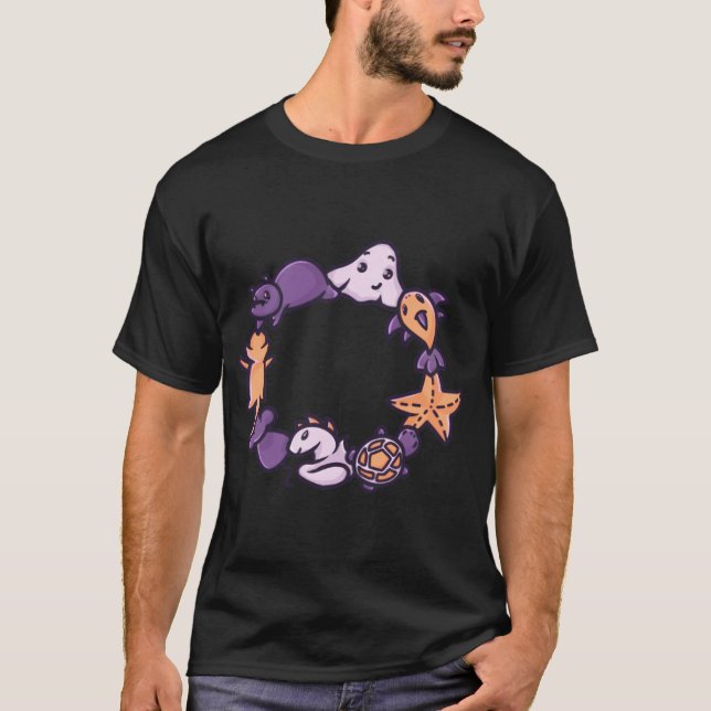 Camiseta Animais Fofos Unidos (Frente)
