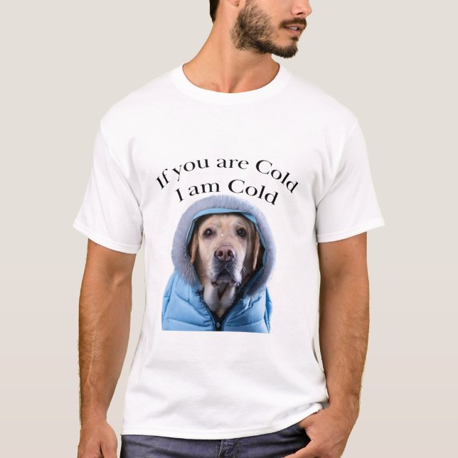 Camiseta Animais frios (Frente)