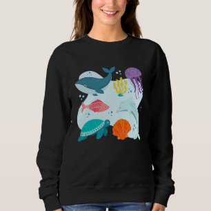 Camiseta Animais Marinhos Cachorros, Galinhas De Golfinho
